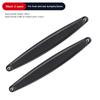2Pcs Car Front Rear Bumper Scratch Protector Spoiler Rubber Sticker For Lexus LS LC IS350 ES300 GS350 CT200h GX460 LX570 RX500h