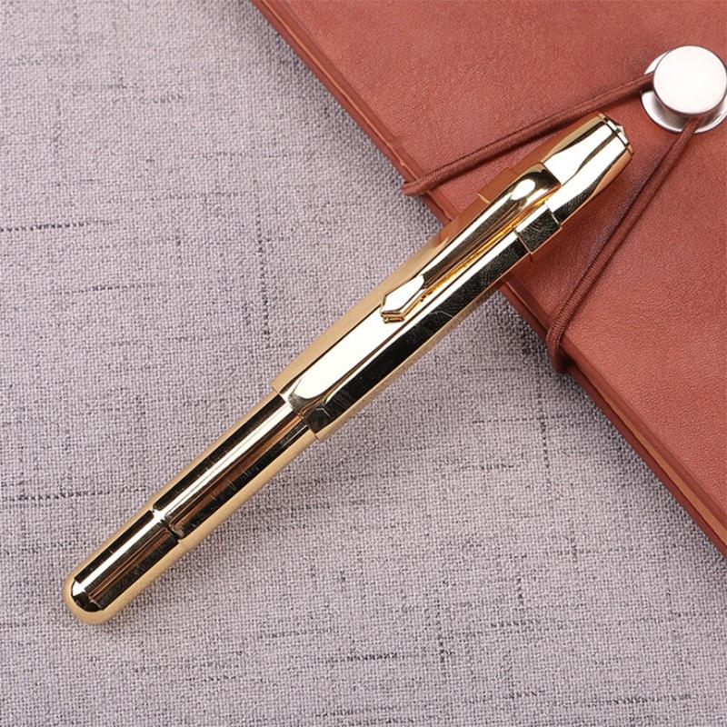 Cheap Vintage Metal Fountain Pen Travel Pocket Pens Stationery Office