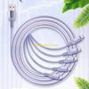 W89C 5 Way USB C Charging Cable 1 in 5 Out Multiports Cord USB to 5 Type C Cord