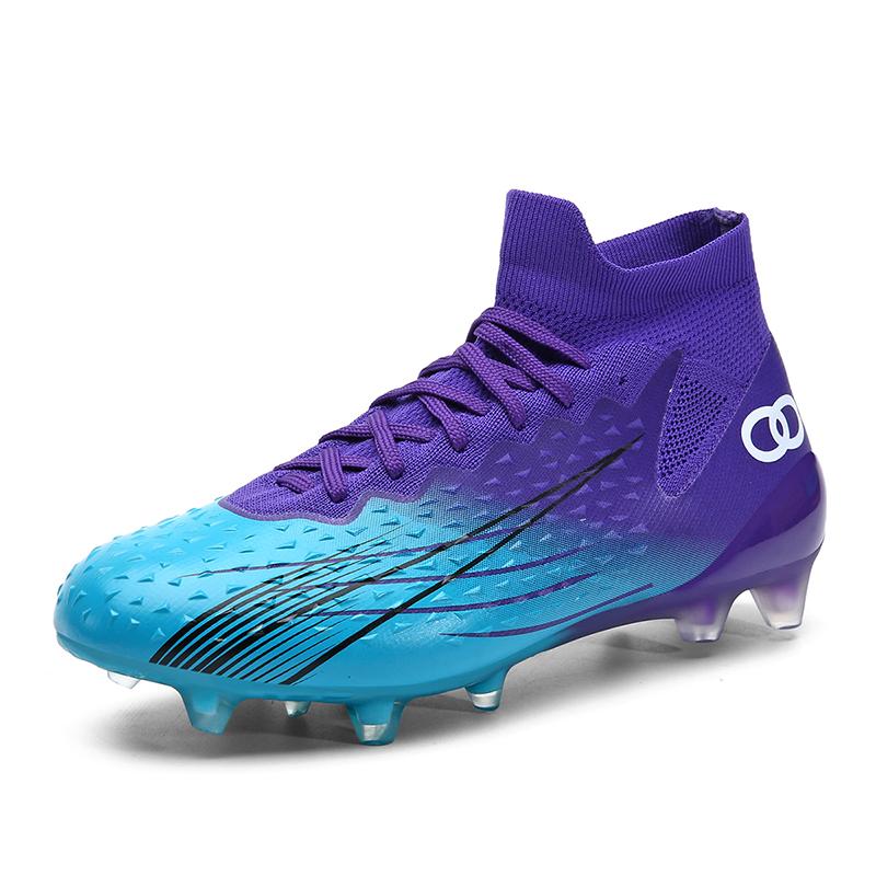 Professional Football Shoes for Adolescents Original Soccer Cleats Society Futsal Sneaker Durable Lightweight Field Boots 35