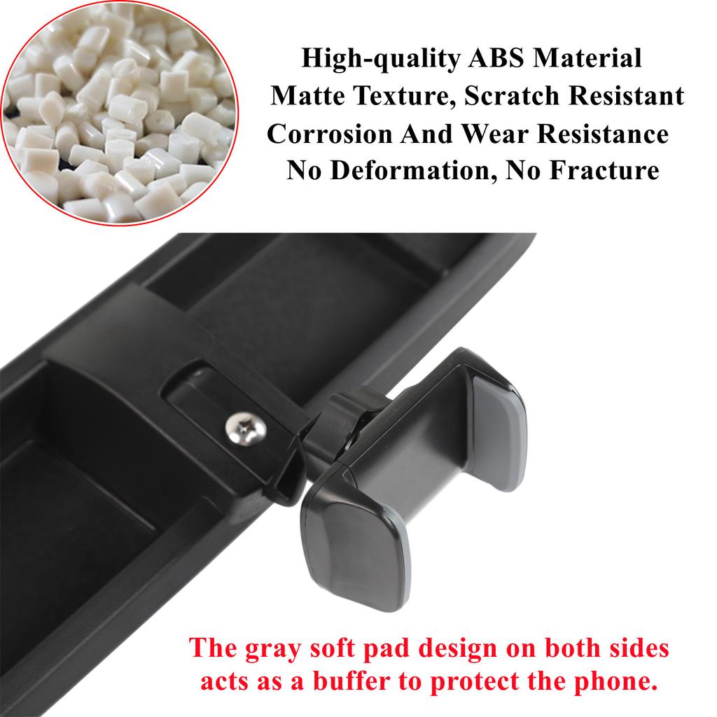 Auto-Handyhalter Ständer für Jeep Wrangler JL 2018-2022 GPS-Halterung Armaturenbrett-Halterung Aufbewahrungsbox Organizer Innenzubehör