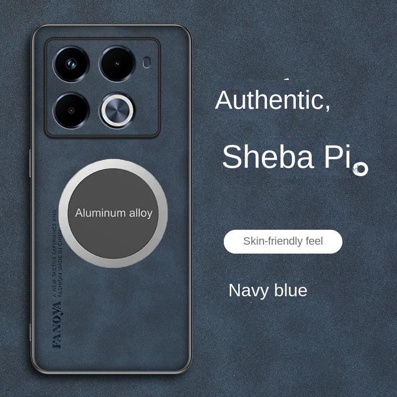 For Infinix Note 40 Pro Case Soft PU Skin Magnetic Protective Back Cover Case For Infinix Note40 Pro Plus Full Cover Phone Shell