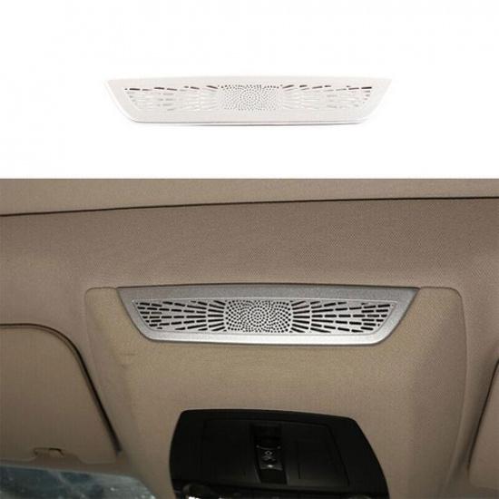 For BMW 7 Series 2009-2014 2015 Silver Aluminum Rear Reading Light Cover Trim