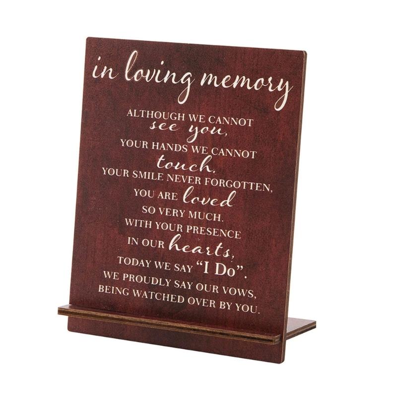 

Love Declarations Table Ornament Wedding Sign Decorative Sign Wood Carving Quote Tabletop Decoration for Valentines Day 1