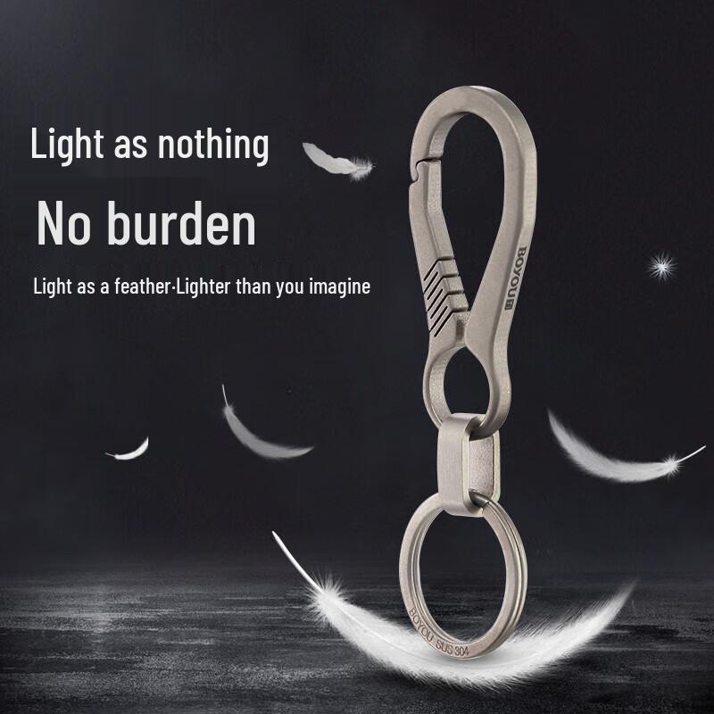 Boyou Premium Metal Keychains & Key Rings