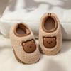 Kinder Baumwollschuhe, Niedliche Winter Hausschuhe für Jungen und Mädchen, Kinder Baby Weiche Sohle, Rutschfeste und Warme Plüsch Baumwollschuhe