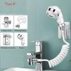 Bad Waschbecken Wasserhahn Extender Einstellbare Waschbecken Externe Dusche Haar Waschen Wasserhahn Rinser Verlängerung Wasser Teiler Sprayer