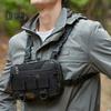 Fishing Chest Bag Waterproof Oxford Cloth Lightweight Vest Pouch Large Capacity Outdoor Camping Hiking Hunting Fishing Gear Storage Backpack