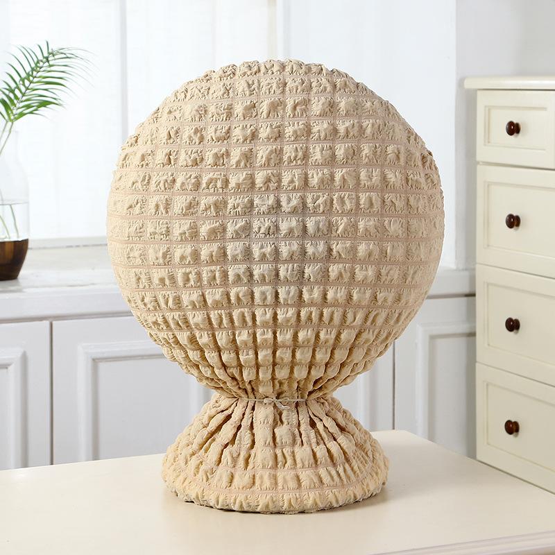 Эластичный чехол от пыли для напольного вентилятора всепоглощающий чехол-защита для напольного вентилятора клетчатая пузырчатая ткань чехлы для настольного вентилятора электрического вентилятора 2350₽