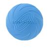 Silicone Flying Disc Toy Interactive Flying Saucer for Dogs Cats Chew Resistant Dog Frisbee Puppy Training Fun Outdoor Pet Game