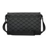 MCM Monogram Canvas Messenger Bag with Detachable Shoulder Strap for Daily & Travel Use