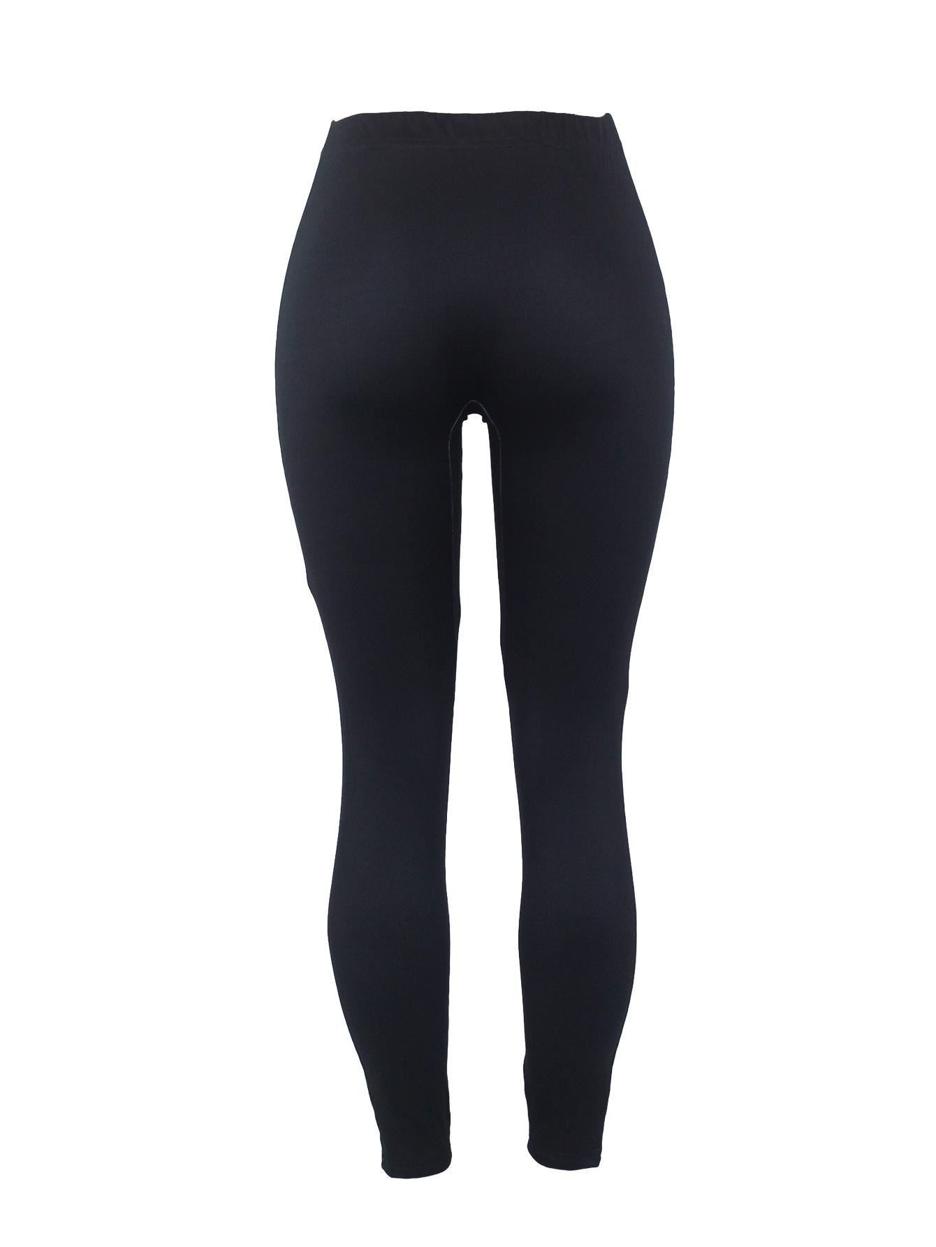 

D9874 Sexy European & American Women s Solid Yoga Pants Medium