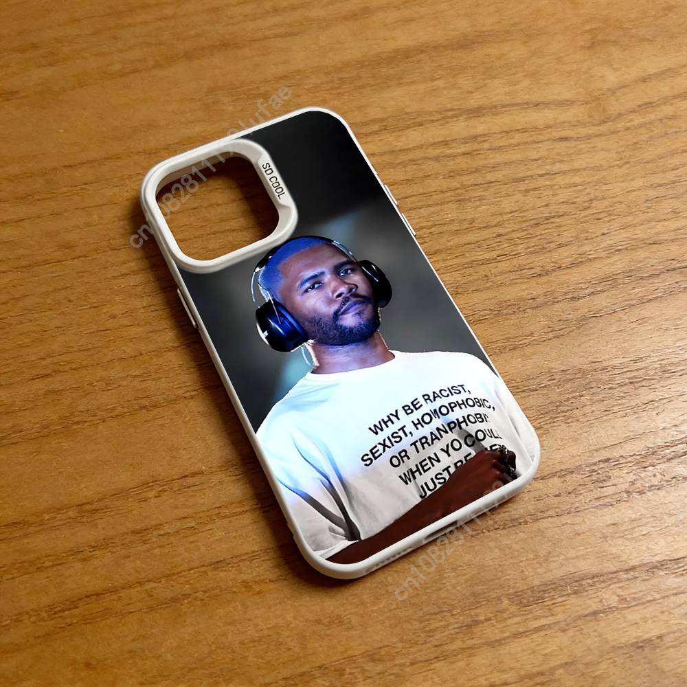 F-Frank Ocean-S Blond Phone Case for iPhone 17 16 Max Mini 15 14 13 Pro Plus 12 11 X XS Air Hard Protector