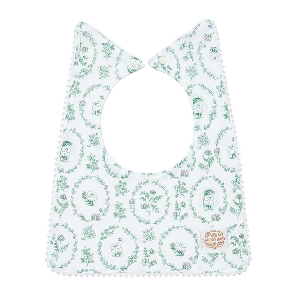 Sanrio Square Bib Kero Kero Keroppi 431567 (Sanrio Baby)