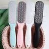 Black Large Double Sided Foot File Pumice Stone Foot Scrubber Dead Skin and Callus Remover, Foot Brush and Foot File Tool