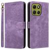For Motorola Moto G86 Power 5G Case Wallet RFID Blocking PU Leather Phone Cover Stand with Strap