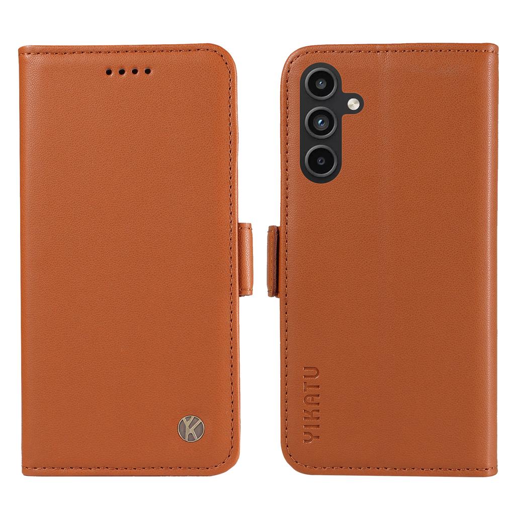YIKATU YK-003 Für Samsung Galaxy A15 4G Lederhülle Brieftasche Kartenfächer Handyhülle Großhandel