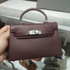 Sac Kelly Impression Paume Deuxième Génération 2026: Nouveau Sac à Main Mini Tote & Bandoulière Haut de Gamme pour Femme