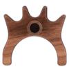 Wooden Pool Cue Bridge Head Low Fork Polished Finish Pool Bridge Head Walnut Wood High Fork Bridge Head Club Use