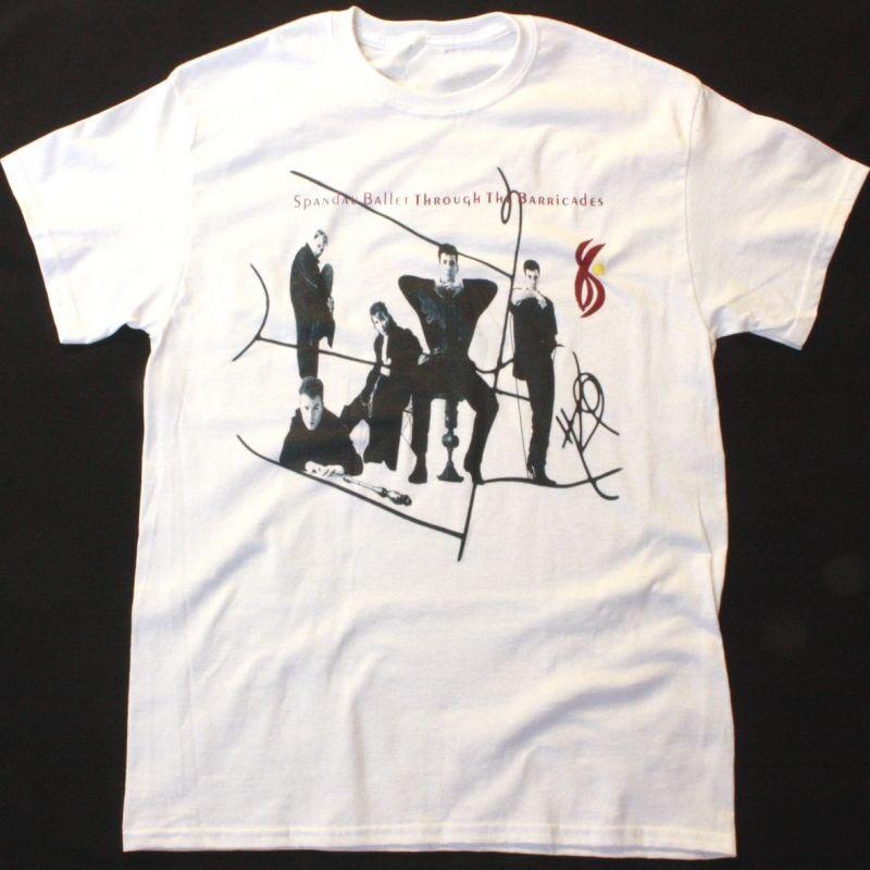 Vtg Spandau Ballet Band Album Tour Cotton White Full Size Unisex Shirt AP246 Unisex T-Shirt XL