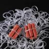 Elastici in gomma trasparenti ad alta capacità, 1 confezione da 1.000 pezzi, diametro 1,5 cm