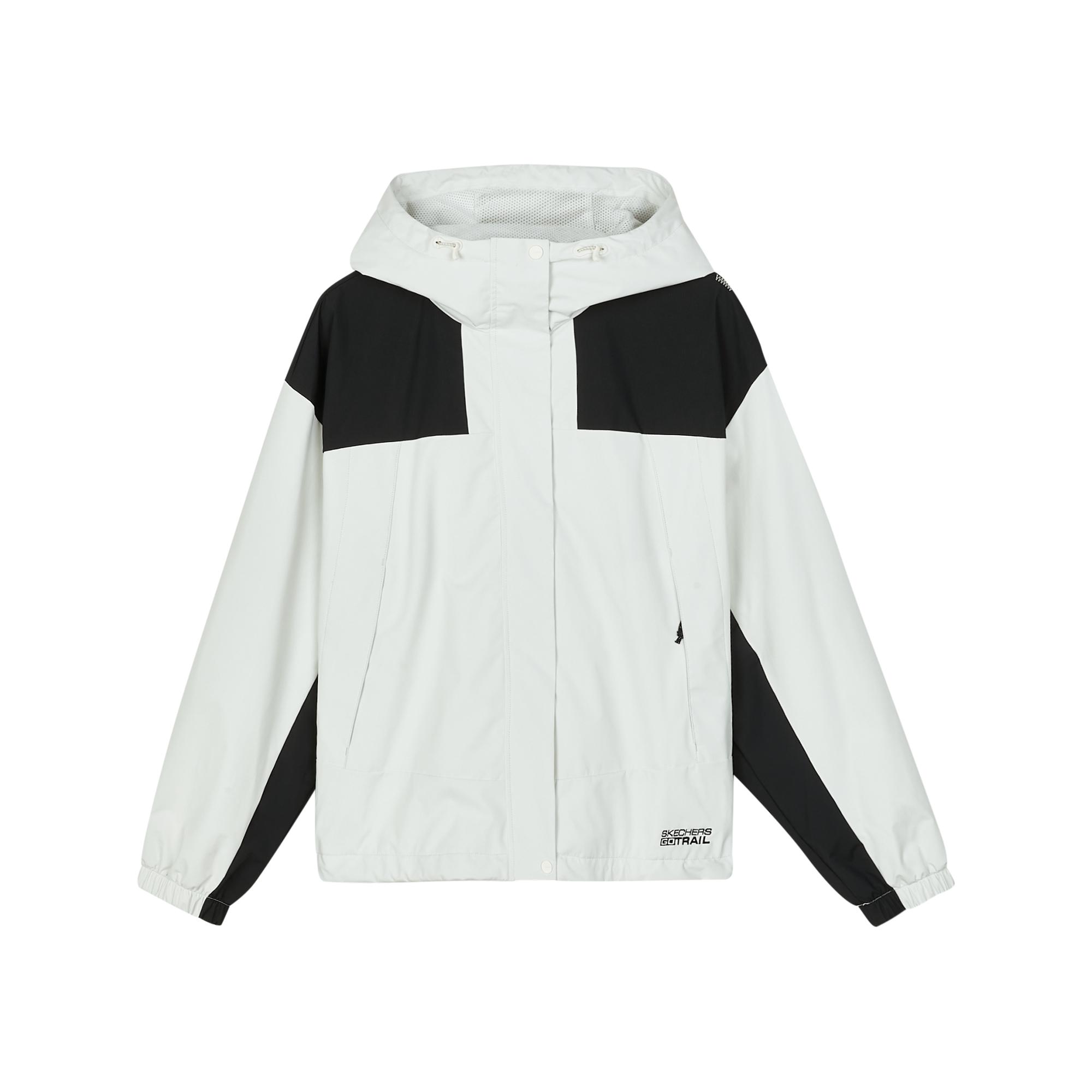 Skechers Hooded Casual Comfortable Jacket Women Jacket Off-White L124W055-00NA XL
