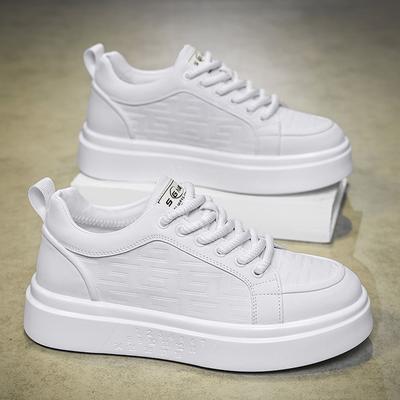 Herrenschuhe für Frühling Atmungsaktiv Neu Dünn Lässig Weiße Schuhe Trendschuhe Koreanisch Vielseitig Herren Sportschuhe