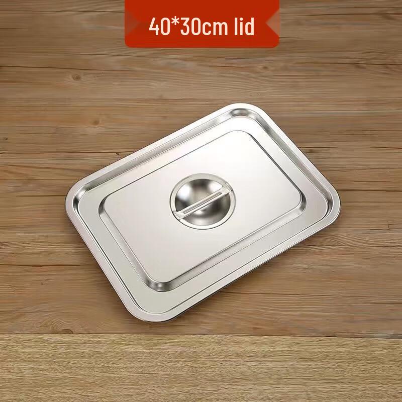 Lijia Stainless Steel Rectangular Food Pan with Lid