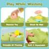 Floating Hippo Bath Toy for Kids - Waterproof, Soft Material, Ideal for Bathtime Fun and Pool Play
