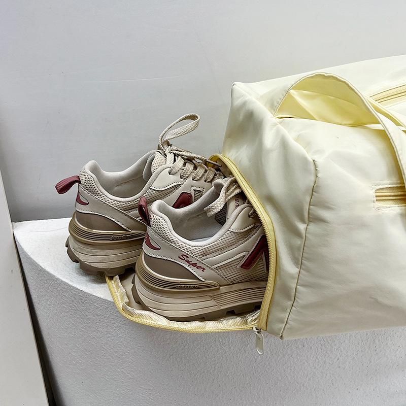 Versatile Casual Solid Color Crossbody Bag Sports Fitness Shoulder Bag Unisex Lightweight Travel Tote Bags Birthday Gifts