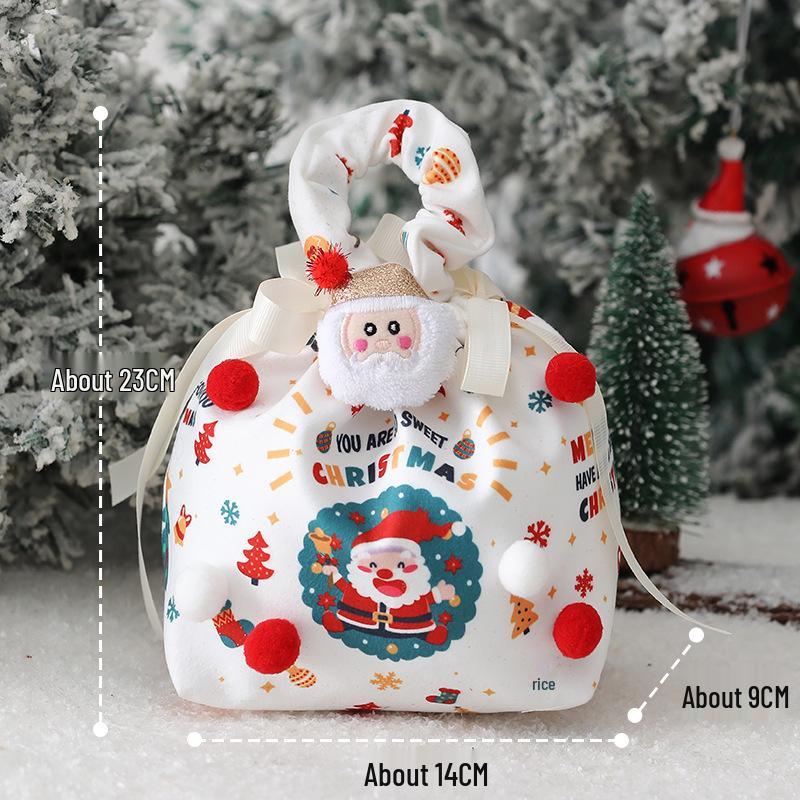 2025 Christmas Eve Peace Apple Gift Bag - Kids' Candy Holder