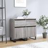 Sideboards 2 Pcs Grey Sonoma 40 X 35 X 70 Cm Particleboard