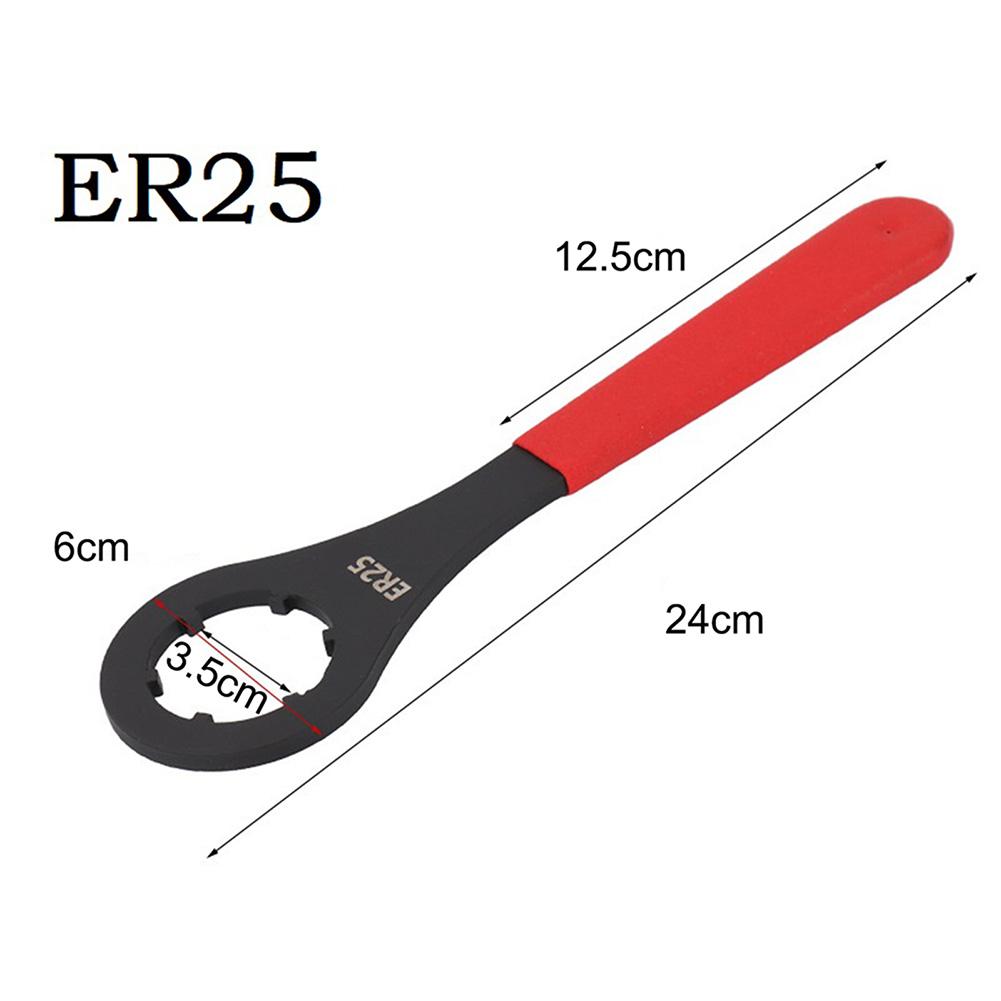 O Type ER-O CNC Spanner Collet Wrench ER16 ER20 ER25 ER32 ER40 Good Toughness High-quantity Steel Machine Tool