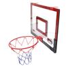 Indoor Basketball Hoop Set for Kids with Complete Accessories Foldable Hanging Spring Frame Wall