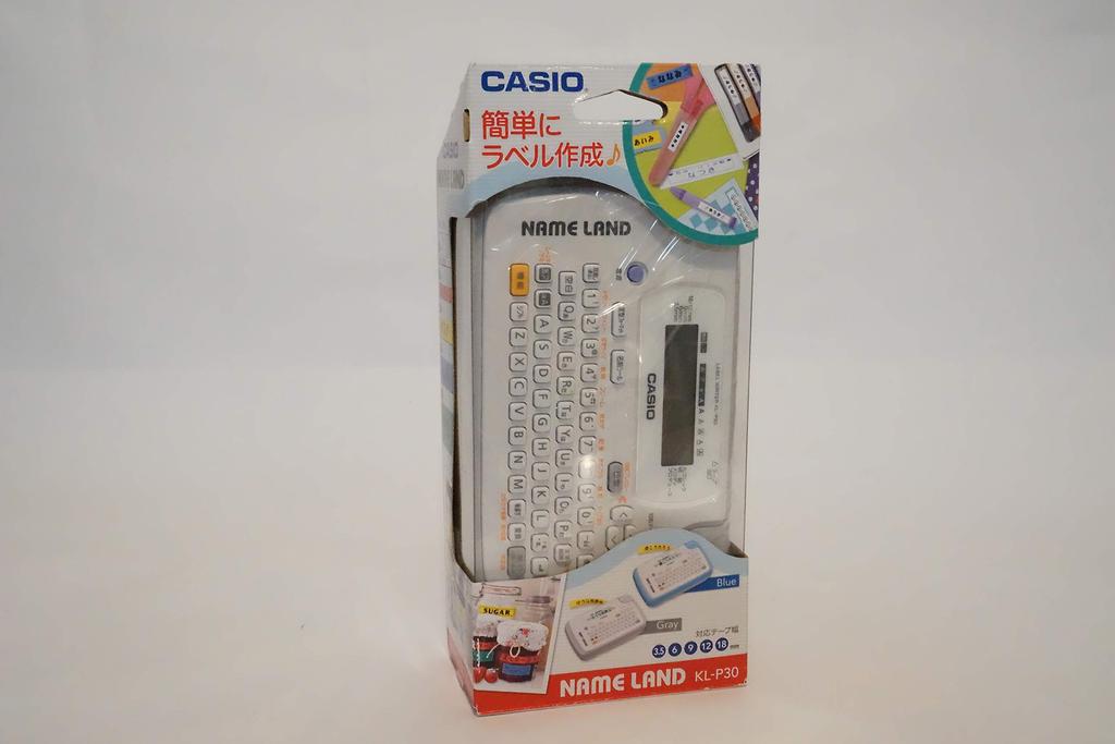 Casio Label Writer Nameland Entry Model Gray KL-P30GY