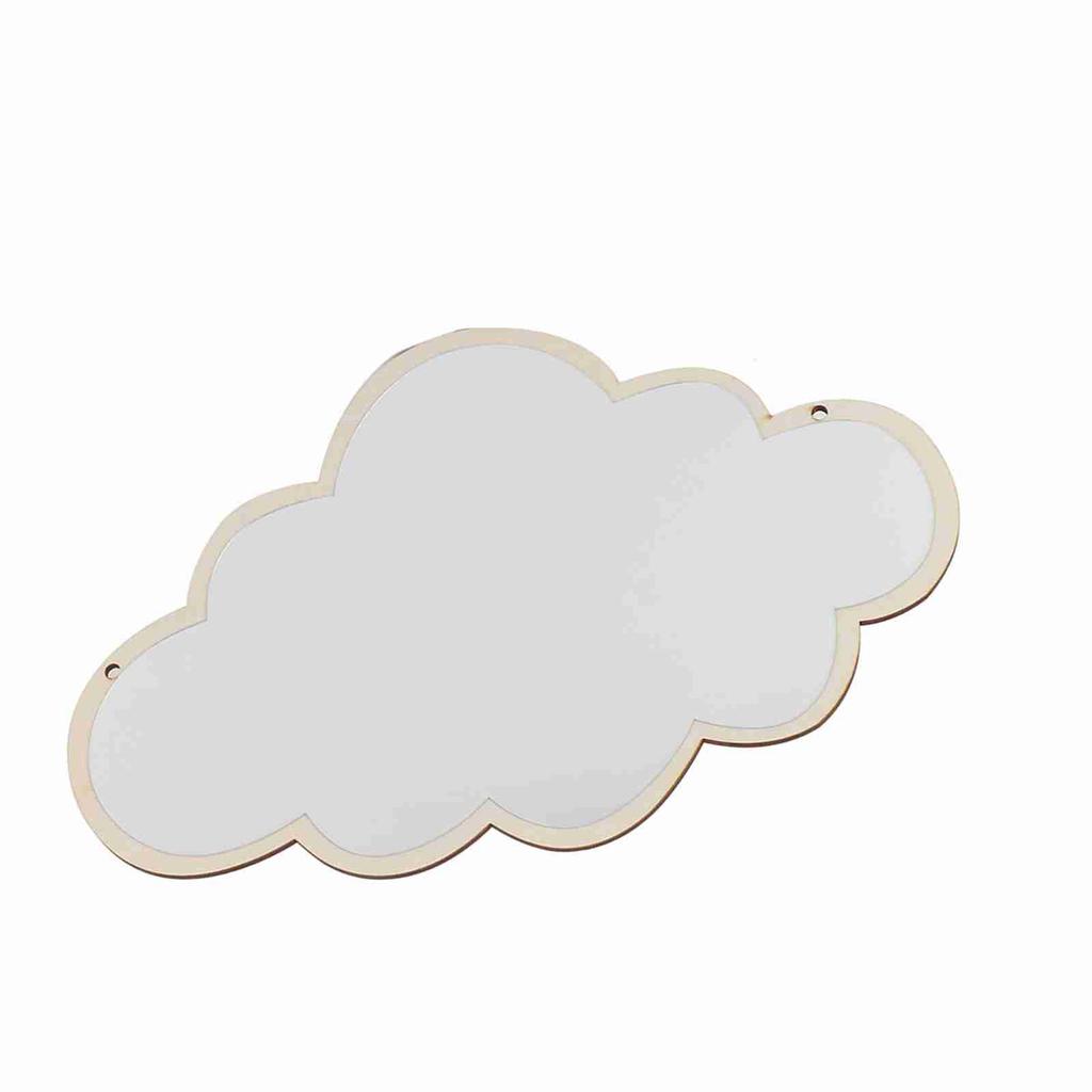 Nordischer Acryl Deko Spiegel Wandsticker Aufkleber Kinderzimmer Kunst Heimdeko #Wolke