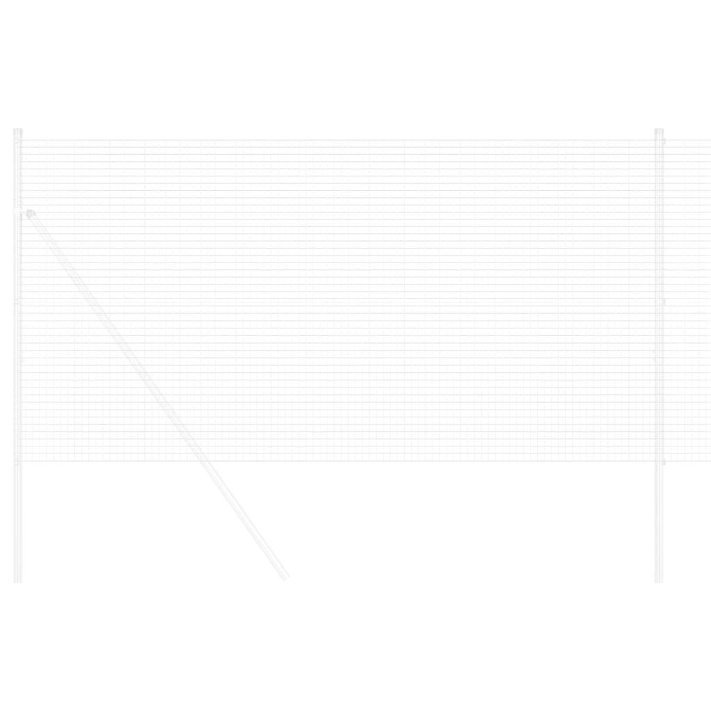 Welded Wire Fence Silver
