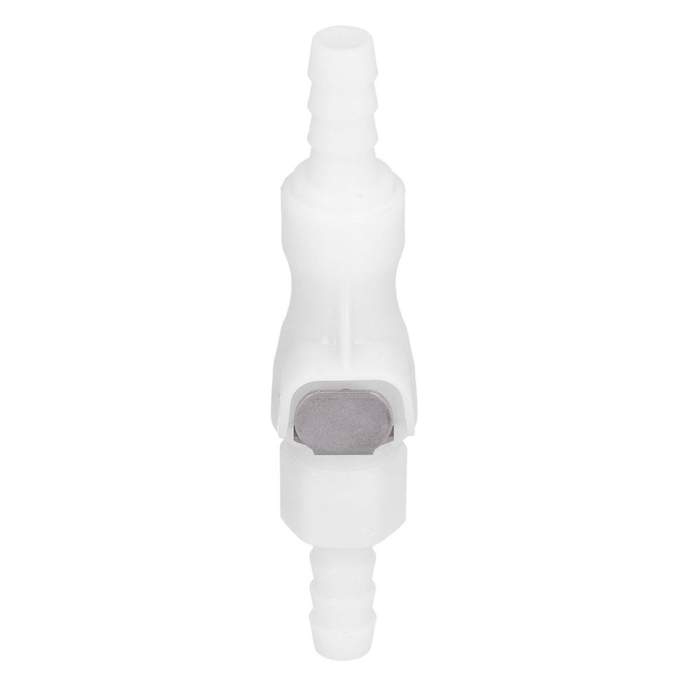 2 piece Check Valve Beer Connector 1/4in Hose Connector Fast Quick Connector Beer Brewing