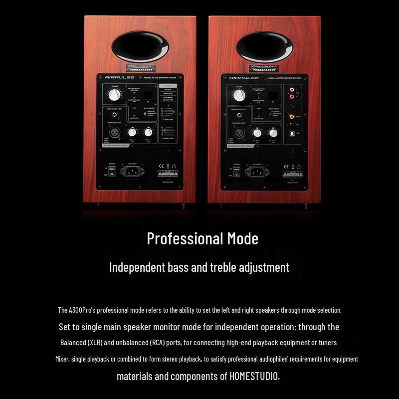 EDIFIER A300 Pro Hi-Fi Bookshelf Speakers (CN version)