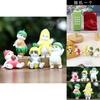 Cute Fruit Cat Toy Pvc Collectible Figurine For Desk Home Decor
