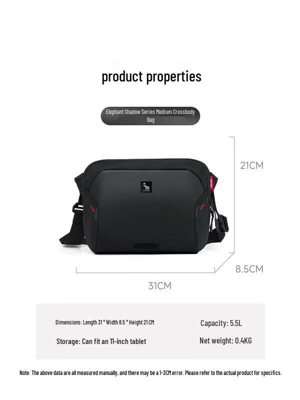 OIWAS Men s Lightweight Crossbody Bag