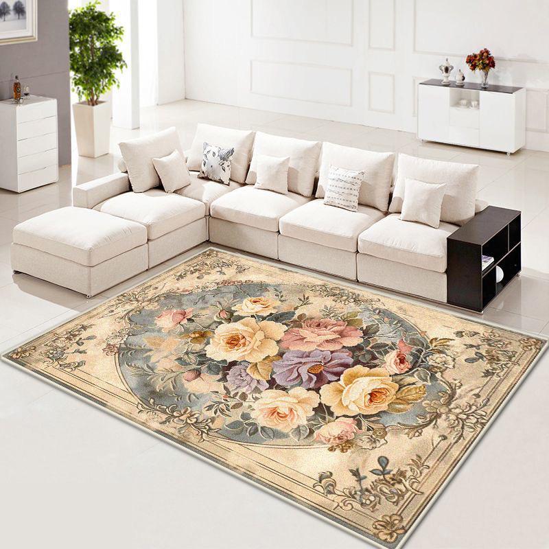 Covor de lux pentru living, stil nordic, decor retro, zonă canapea acasă, covoare mari, dormitor, noptieră, antiderapant, moale, covorașe de podea