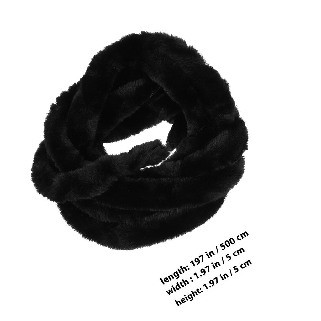 1 Stück Faux Rollbesatz für Hanfu Weihnachtskostüm DIY Künstliche Girlande Weihnachtsbaumschmuck Bastelbedarf Handarbeit Nähen