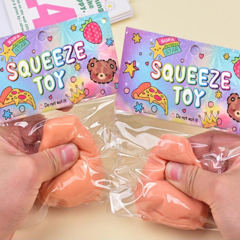 Funny Simulated Nose Shape Squeeze Toys Super Soft Human Nose Fidget Toy Creative Stress Relief Sticky Toy Gifts for Friends
