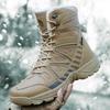 New Autumn Winter High Top Plus Cotton Warm Hiking Desert Boots Combat Naked Boots Men's Casual Sports Men's Shoes