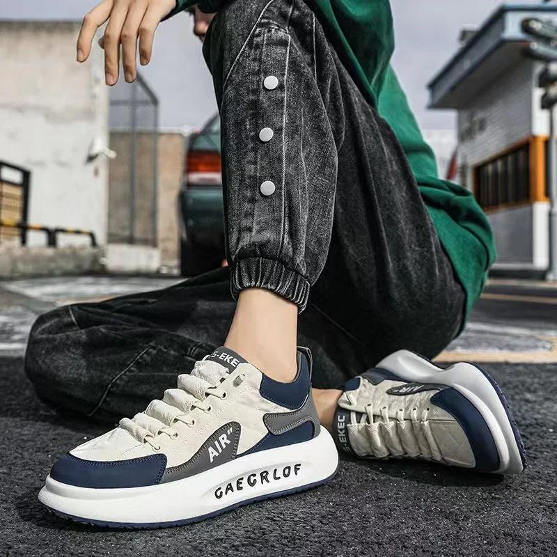 Autumn New Casual Designer Platform Shoe Outdoor Sport Running Shoes For Men  Zapatillas  Fashion Men'S Sneakers