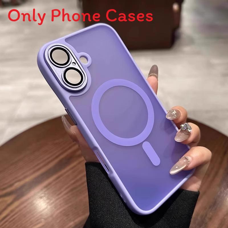 Magnetic Slim Protective Case With Sandblasted Matte Finish For Anti Fingerprint And Shock Absorption