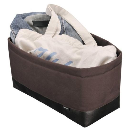 Carmate Car Storage Basket BROWN DZ402 CAFÉ