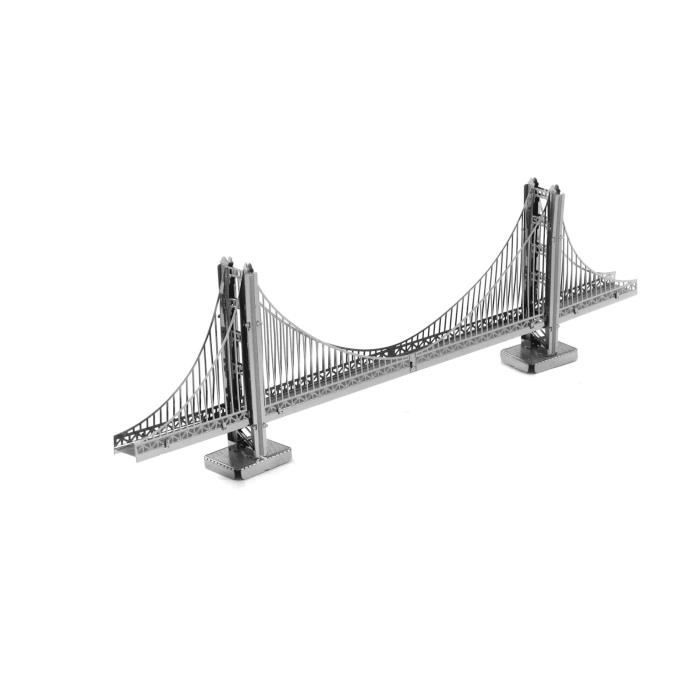 Puzzle 3D - Metal Earth - Golden Gate Bridge - Métal - À Monter Soi-même - Adulte