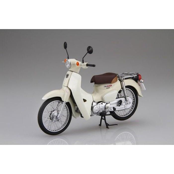 Fujimi 1/12 NEXT Series No.8 Honda Super Cub 110 (Virgin Beige) Plastic Model Kit - 155x58x87mm